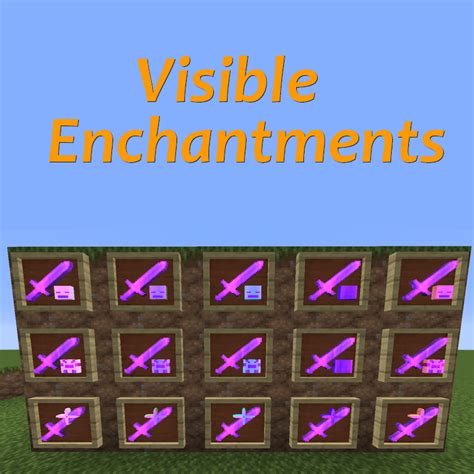 Minecraft visible enchantments  When the player dies while an item enchanted with Curse of Vanishing is in